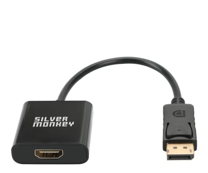 Przejściówka Silver Monkey Adapter DisplayPort - HDMI